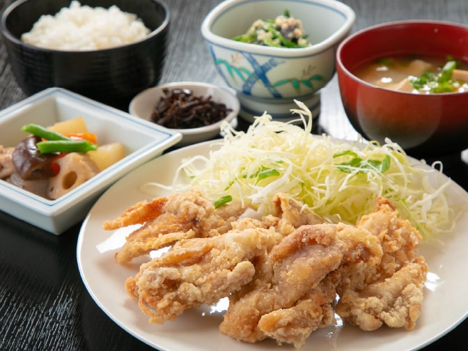 唐揚げ定食