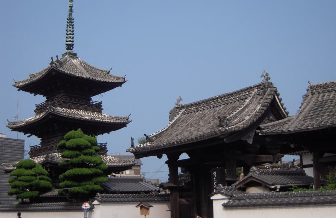 龍原寺三重塔